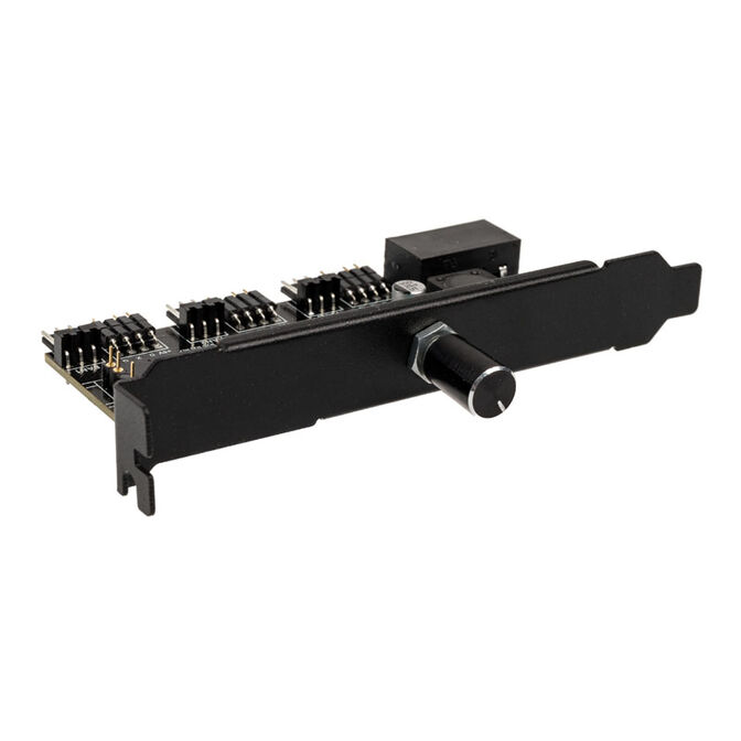 Lamptron CFP30 L&uuml;fter- und RGB-LED-Controller f&uuml;r PCI-Slot - schwarz image number 0