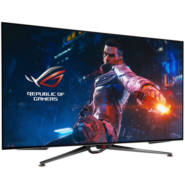ASUS ROG Swift PG48UQ, 47.5 inch Gaming Monitor, 120 Hz, OLED, G-SYNC Compatible image number 0
