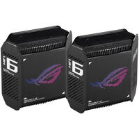 ASUS ROG Rapture GT6 AX10000 2-pack Tri-Band Gaming Mesh WiFi System - black