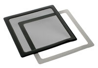 DEMCiflex Staubfilter 230mm, quadratisch - schwarz/schwarz