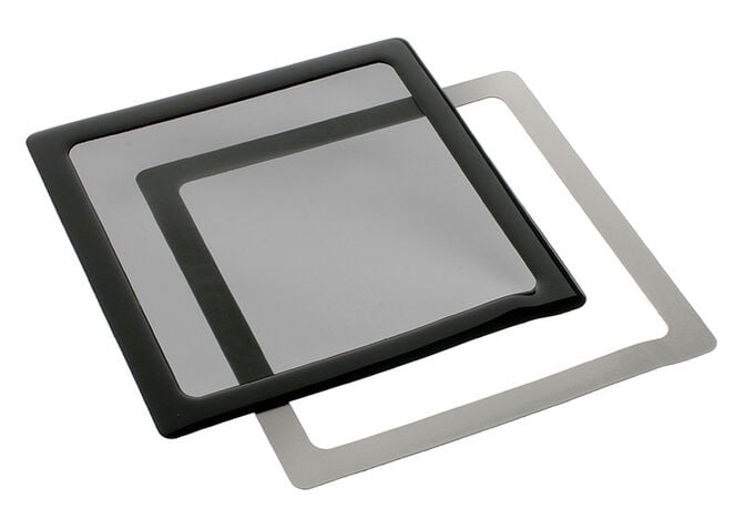DEMCiflex Staubfilter 230mm, quadratisch - schwarz/schwarz image number 0