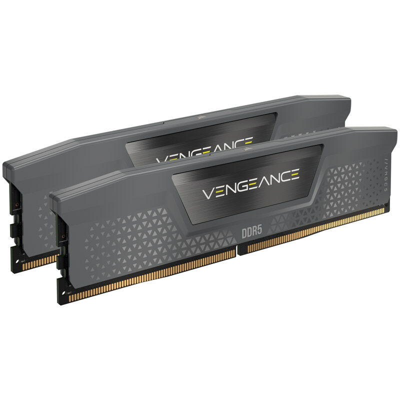 Corsair Vengeance DDR5-6000 RAM, CL38, EXPO/XMP - 32 GB Dual-Kit, grau