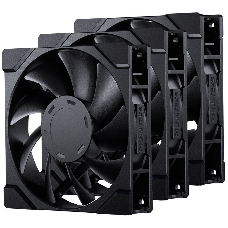PHANTEKS M25 Gen2 PWM Lüfter, 3er-Pack - 120mm, schwarz image number 1