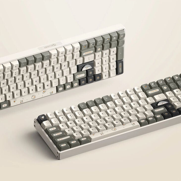 IQUNIX F97 Hitchhiker Wireless Gaming Keyboard, RGB - Moonstone Turbo image number 5