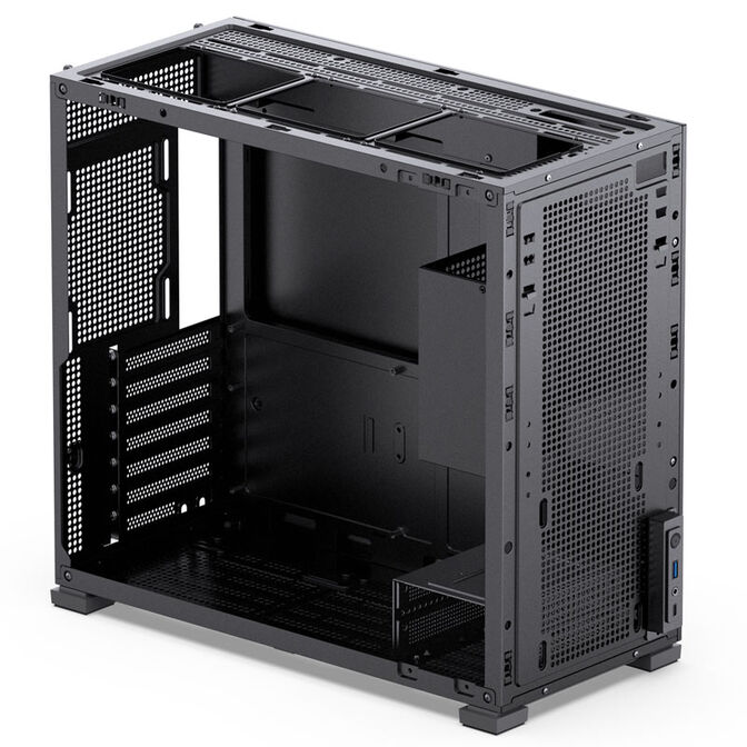 Jonsbo D41 ATX Geh&auml;use, Tempered Glass - schwarz image number 6