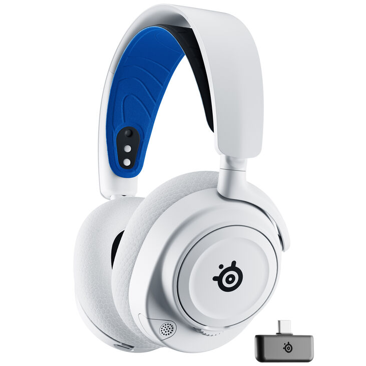 SteelSeries Arctis Nova 7P Wireless Gaming Headset, weiß image number 1
