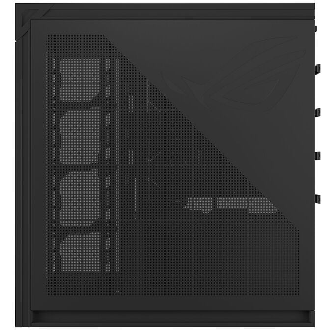 ASUS ROG Cronox GR801 PC-Geh&auml;use, Big-Tower, E-ATX, ARGB, Tempered Glass - schwarz image number 7