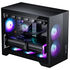 Phanteks XT M3 PC Case, Mini Case, mATX, RGB, Tempered Glass - including 3x 120mm Fans, Black image number null