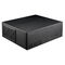 SilverStone SST-ML11B Milo Slim HTPC Micro-ATX Case - black