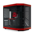 Hyte Y70 PC Case, Mid Tower, Standard - Black / Red image number null