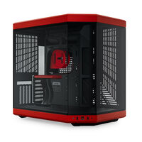 Hyte Y70 Midi Tower Standard - schwarz / rot