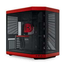 Hyte Y70 Midi Tower Standard - schwarz / rot