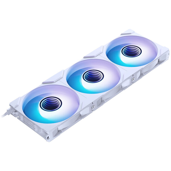 PHANTEKS M25 Gen2 PWM D-RGB Fan - Reverse Blade, 120mm, White image number 4