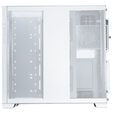 Lian Li O11 Dynamic EVO RGB PC Case Bundle, Mid Tower, ARGB, Tempered Glass + 3x UNI FAN SL-INF Reverse Blade Fans - White image number null