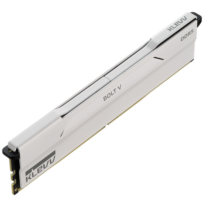 Klevv Bolt V DDR5-6000 RAM, XMP 3.0, EXPO - 32 GB Dual-Kit, wei&szlig; image number 3