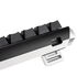 Ducky One 3 Classic Black/White Mini Gaming Tastatur, RGB LED - MX-Brown image number null
