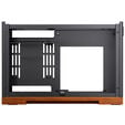 Jonsbo T9 Black PC Case, Mini Case, ITX, PCIe 5.0 Riser Cable - Black image number null