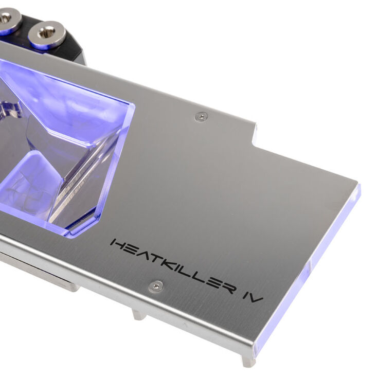 Watercool Heatkiller IV für Radeon RX 5700  XT, RGB -  Acryl + Nickel, silber image number 5