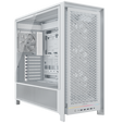 Corsair Frame 5000D PC Case, Mid-Tower, E-ATX, Tempered Glass - White image number null
