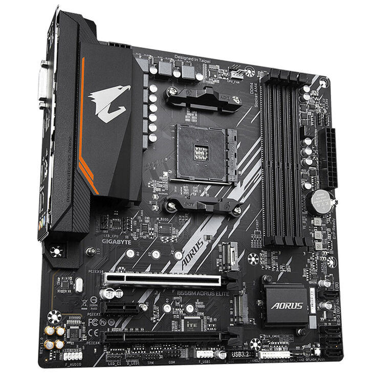 GIGABYTE B550M AORUS Elite, Sockel AM4, AMD B550M, Micro-ATX - DDR4 image number 1