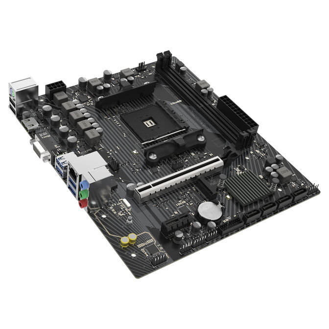 Sapphire Pulse A520M-E Mainboard, Sockel AM4, AMD A520, mATX, DDR4 image number 4