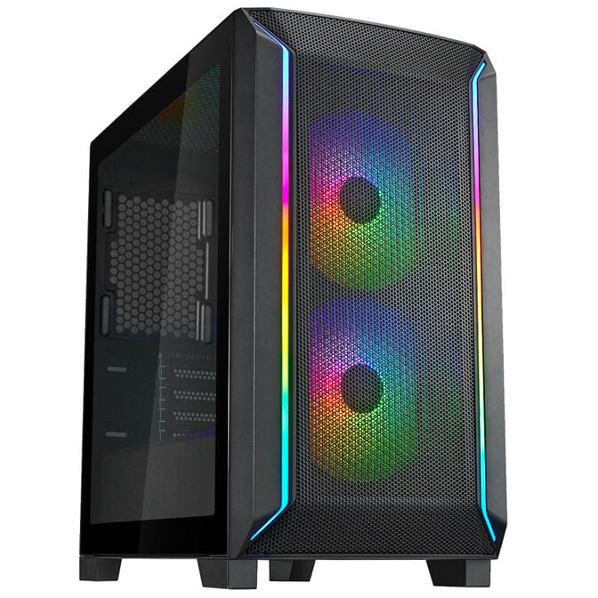 SilverStone FARA 312 Micro-ATX Geh&auml;use, Tempered Glass - schwarz image number 0