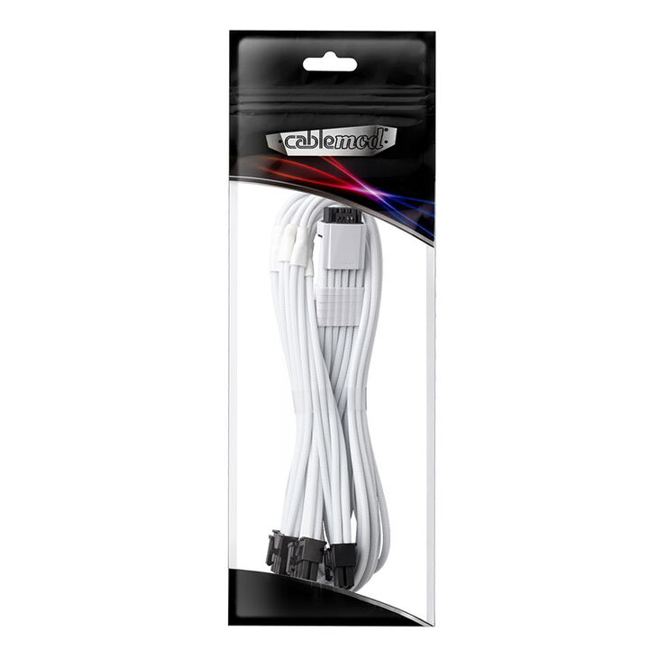 CableMod C-Series PRO ModMesh 12VHPWR auf 3x PCI-e Kabel für Corsair - 60cm, weiß image number 2