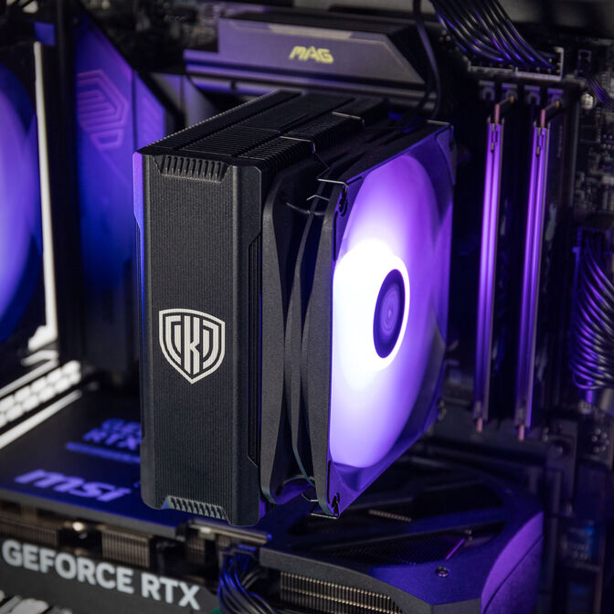 WQHD Gaming PC, Intel Core Ultra 5 245K, GeForce RTX 5070, 32GB DDR5 RAM - King Deal image number 4
