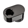 XSPC G1/4 Rotary 14mm Offset Fitting - Chrome Black image number null