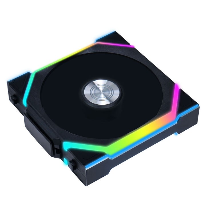 Lian Li UNI FAN SL Wireless ARGB PWM Lüfter, 3er-Pack inkl. Controller - Reverse Blade, 120 mm, schwarz image number 4