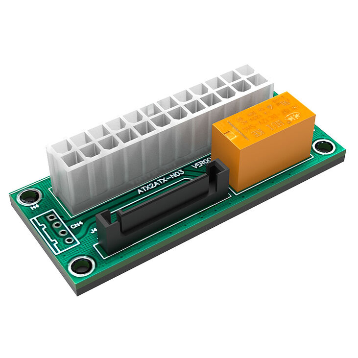 Akasa Dual/Multi Power Supply Adapter for synchronising power supplies image number 3