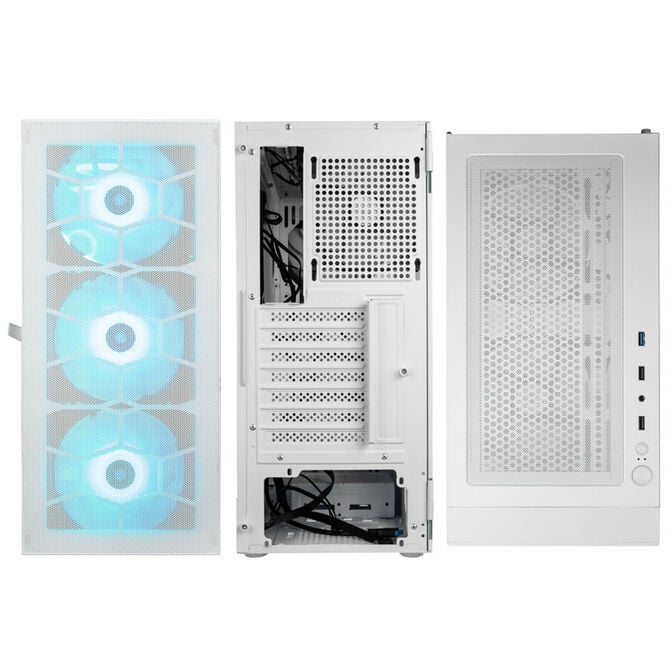 Kolink Observatory HF Mesh ARGB Mid Tower - White image number 3