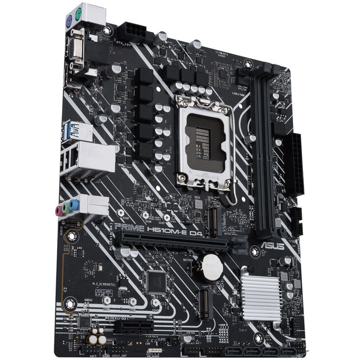 ASUS Prime H610M-E D4-CSM, Intel H610 Mainboard - Sockel 1700, DDR4 image number 4