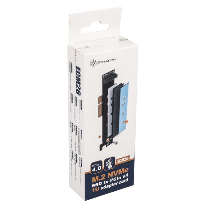 SilverStone SST-ECM26-V2 M.2-Port (M-Key) in PCIe 4.0 x 4-Schnittstelle image number 4