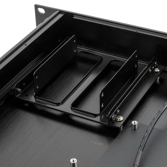 Akasa Galileo TU3 Thin-Mini-ITX 1U case, OEM - black image number 7