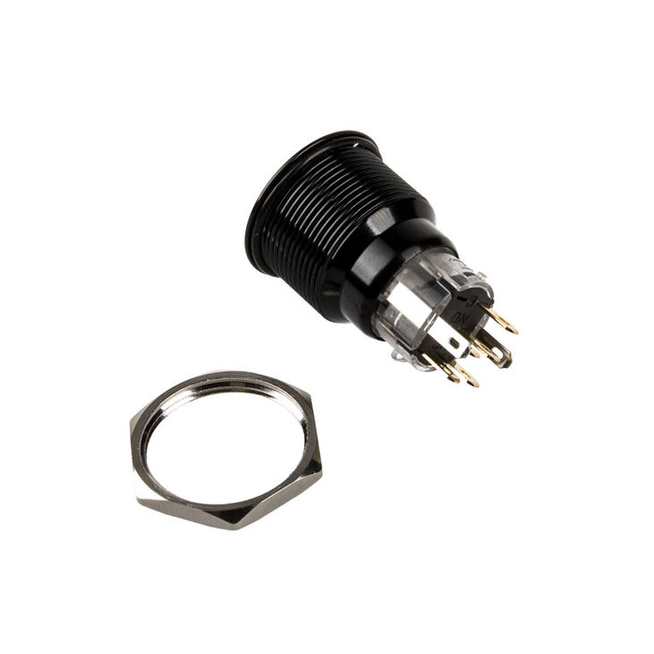 DimasTech Vandalismustaster 22mm, Blackline Dot - RGB image number 3