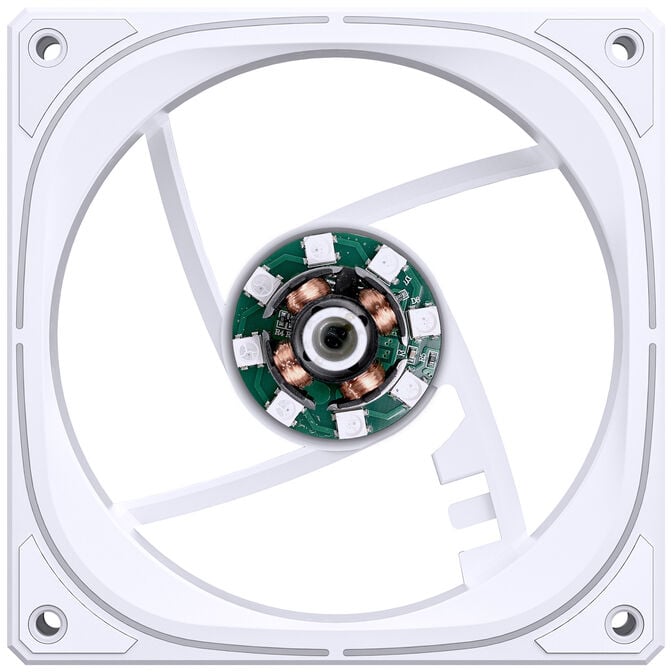 Jonsbo FR-505 ARGB PWM L&uuml;fter, 120mm - wei&szlig; image number 9