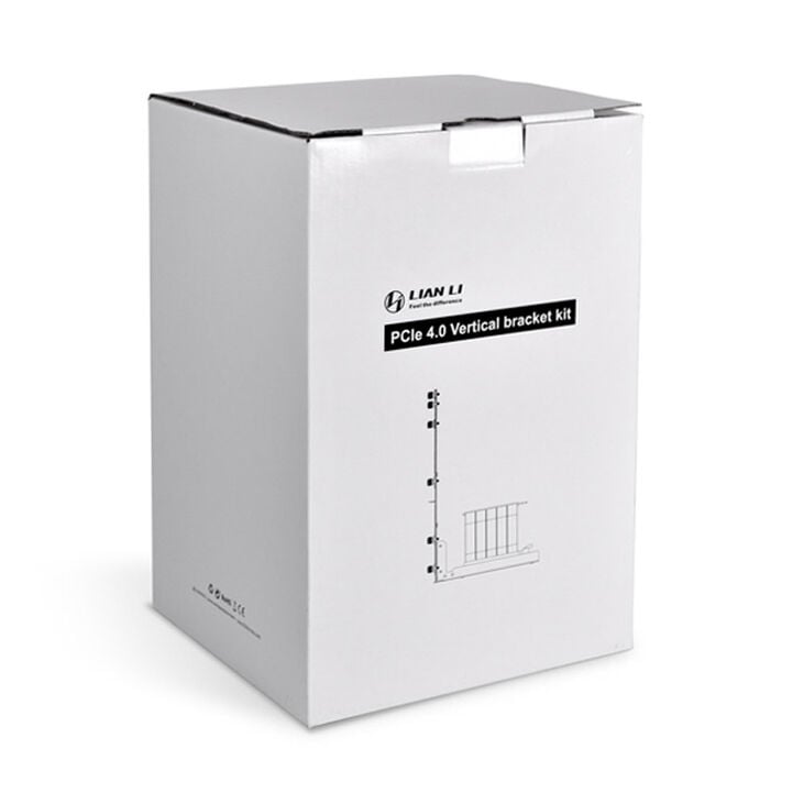 Lian Li O11DMINI-1W-4 Mini Riser Card + PCI slot bracket - PCIe 4.0, 200mm, white image number 2