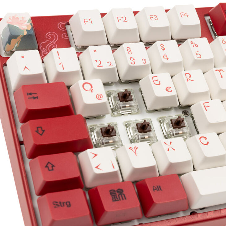 Varmilo VEA88 Koi TKL Gaming Keyboard, MX-Brown, white LED image number 5