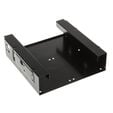 SilverStone SST-SDP10B Bay Converter 5,25 to 3,5 plus 2x 2,5 Zoll image number null