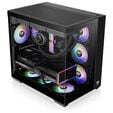Thermaltake View 380 TG ARGB PC Case, Mid Tower, ATX, ARGB, Tempered Glass - Black image number null