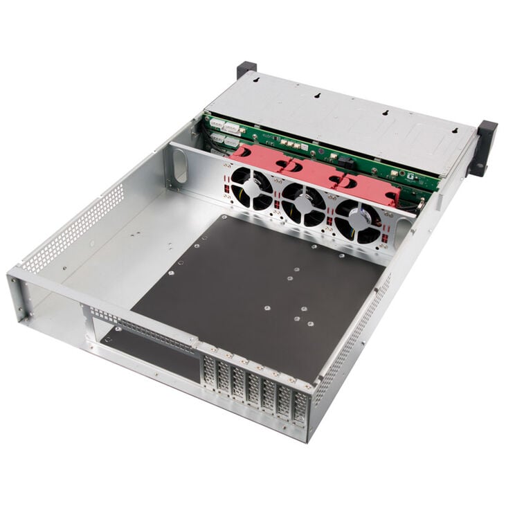 SilverStone RM22-312 Rackmount Server Case, 2U, E-ATX - black image number 2