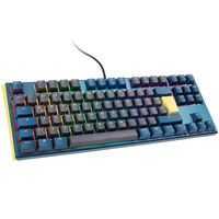 Ducky One 3 Daybreak TKL Gaming Keyboard, RGB LED - MX-Clear