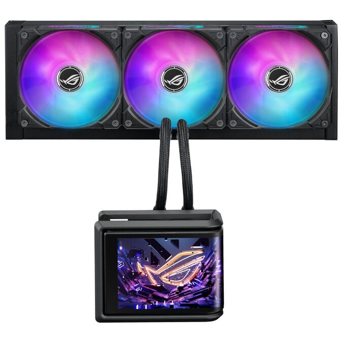 ASUS ROG Ryuo IV SLC 360 ARGB AiO Wasserk&uuml;hlung - 360mm, schwarz image number 0