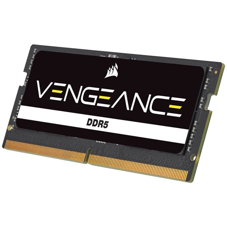 Corsair Vengeance DDR5-4800 RAM, SO-DIMM, CL40, - 16 GB, black image number 2
