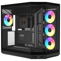 HYTE Y50 Midi Tower - Pitch Black