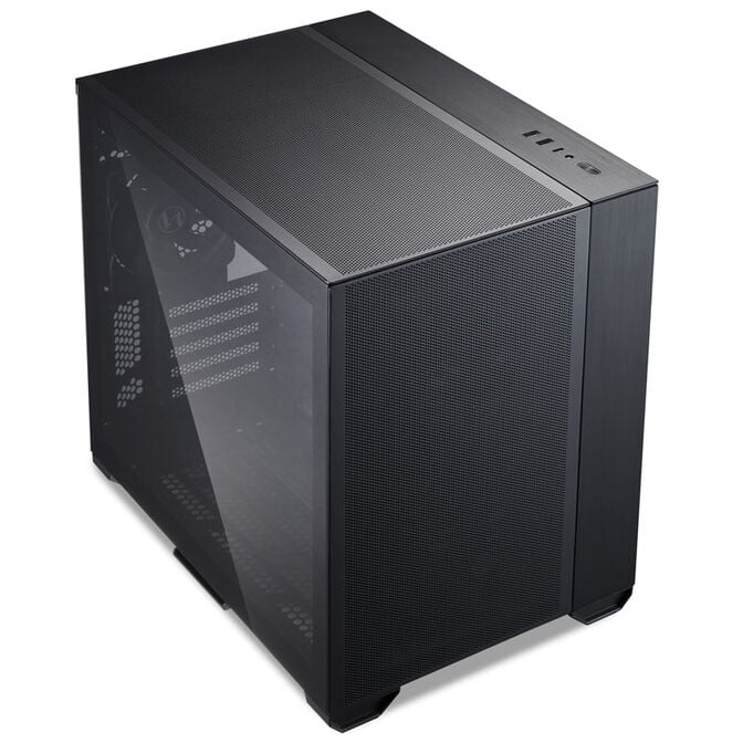 Lian Li O11 Air Mini, Midi-Tower, Tempered Glass - schwarz image number 1