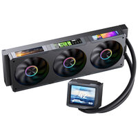 Jonsbo TF3-360SCB AiO Water Cooling, ARGB, 3.5&rdquo; + 3x 3.38&rdquo; LCD - 360mm, black