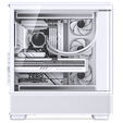 Jonsbo TK-5 PC Case, Mid Tower, ATX, Tempered Glass - white image number null