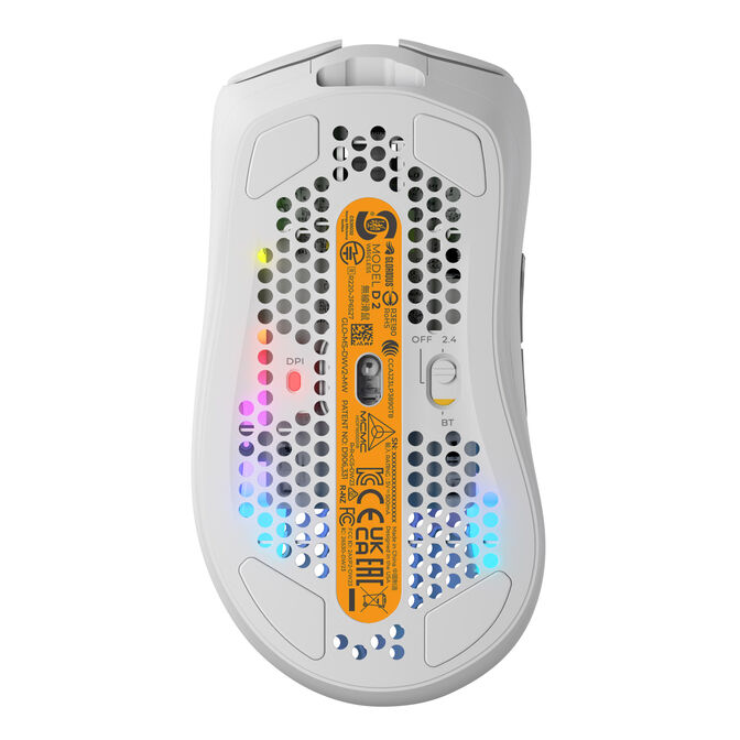 Glorious Model D 2 Wireless Gaming Mouse - white image number 4